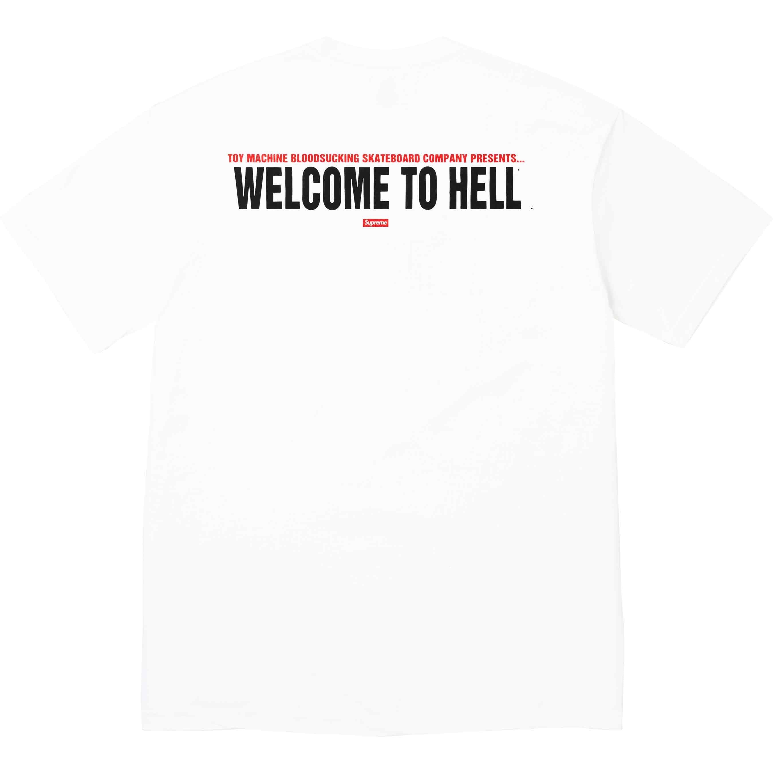 Supreme/Toy Machine Welcome To Hell Tee view 4
